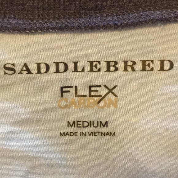Saddlebred long sleeved tee shirt. Medium - Picture 4 of 5